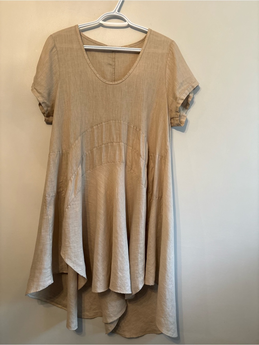 Marisa&Marie Linen dress 100% Italian Linen size large - Picture 2 of 14